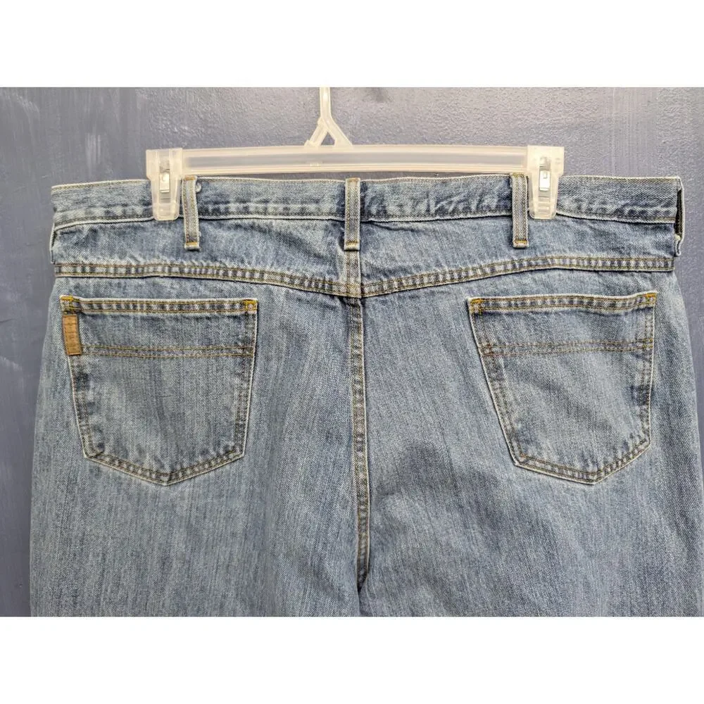 Cinch Green Label Original Fit Men's Jeans 42x30 Medium wash Relaxed Tapered Leg
